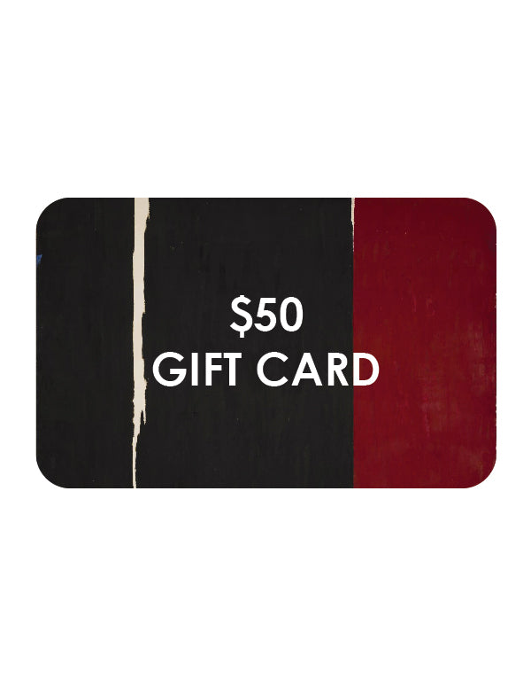 $50 Clyfford Still Museum Shop Gift Card