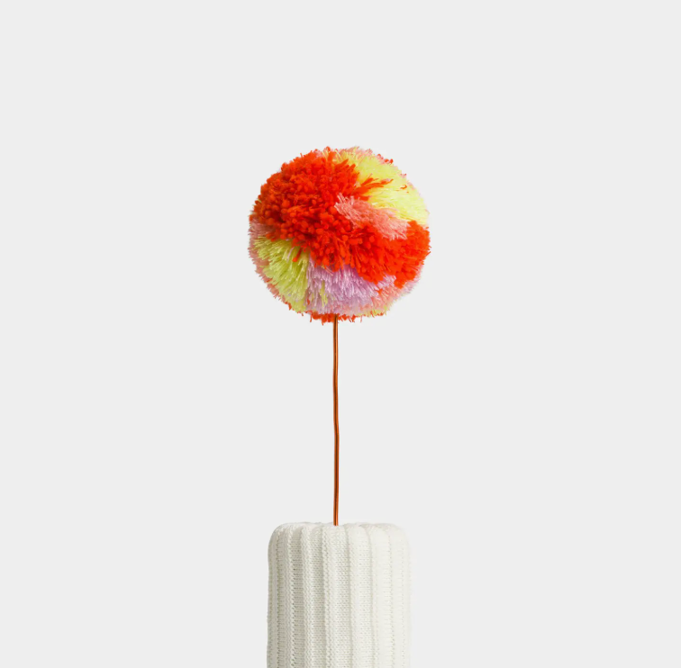 Marble Pom Flowers