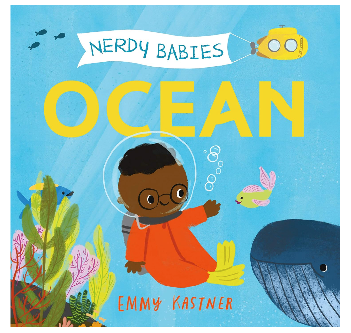 Book cover 'Nerdy Babies: Ocean' by Emmy Kastner