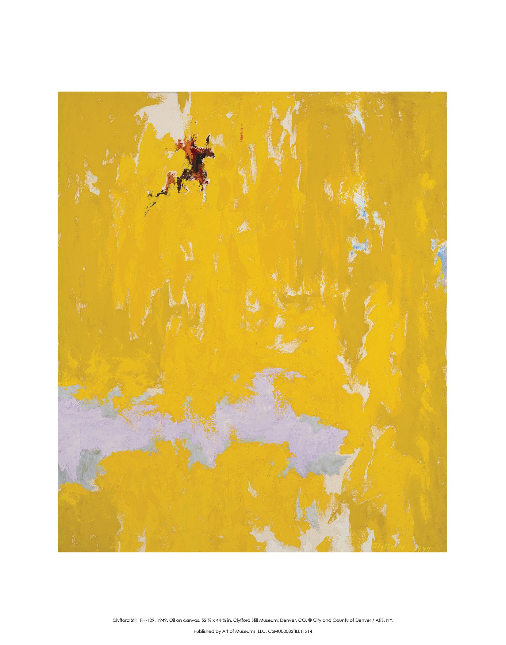 Image of Clyfford Still limited print PH-129.