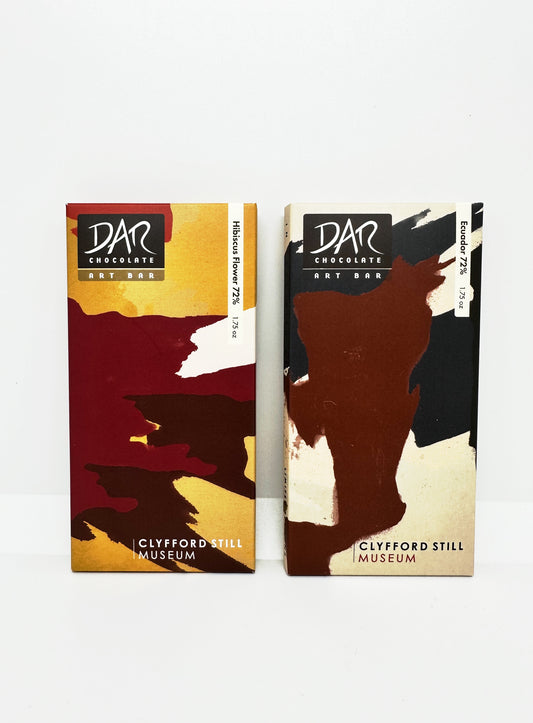 Two Dar Chocolate Art Bars