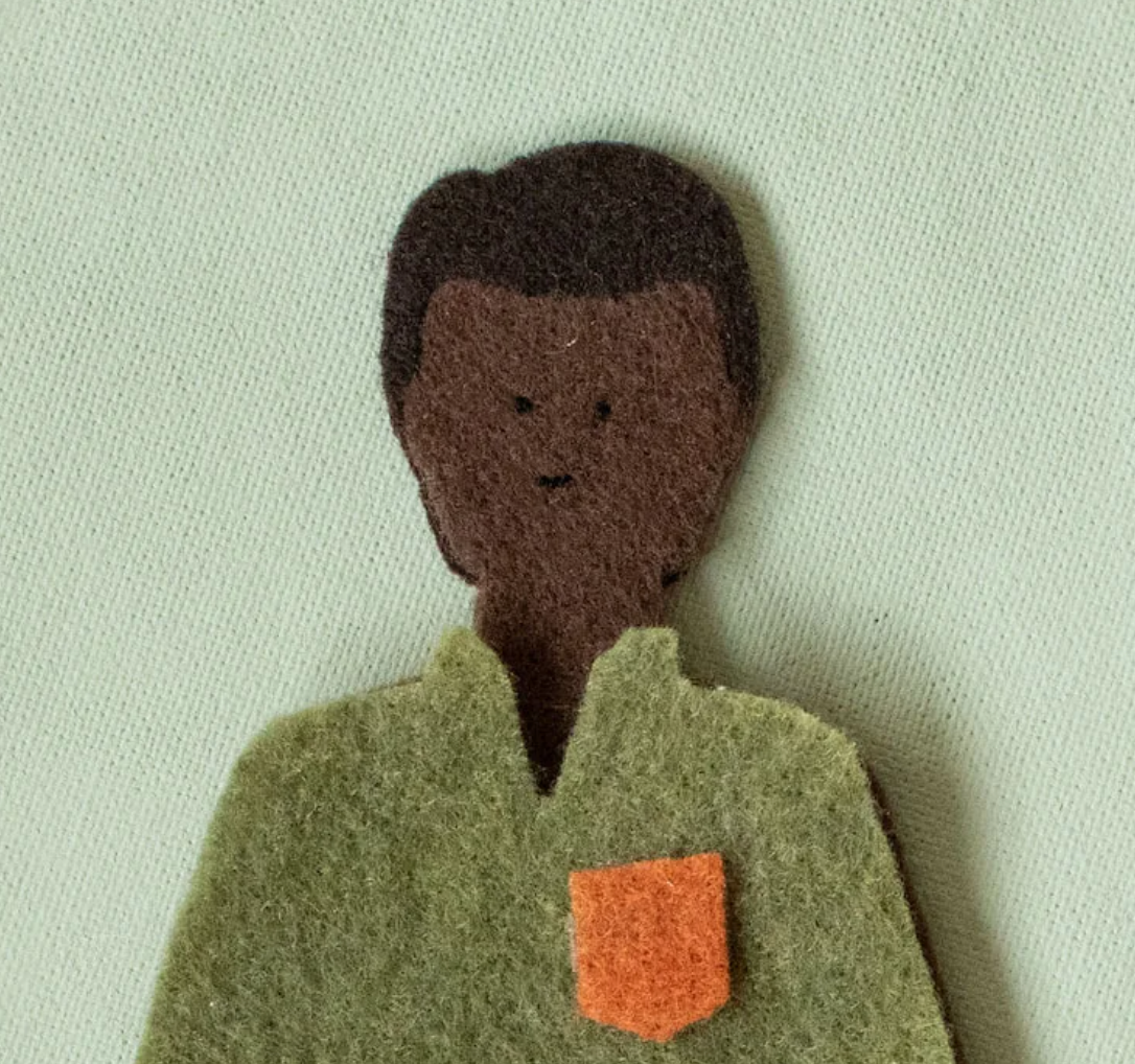 Cocoa Short Haired Felt Doll