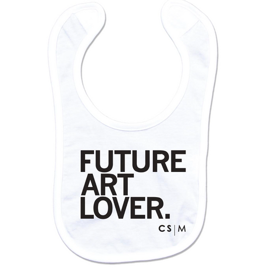 Baby Bib "FUTURE ART LOVER"