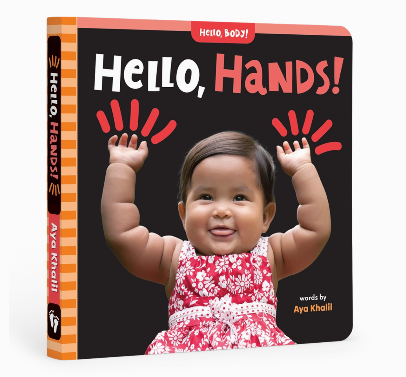 Front cover of Hello Hands Book.