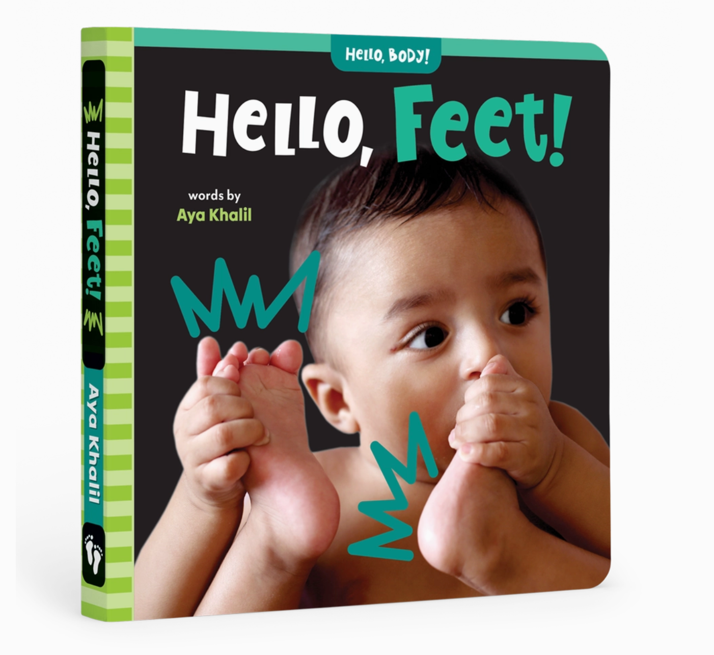 Front cover of Hello Feet Book.