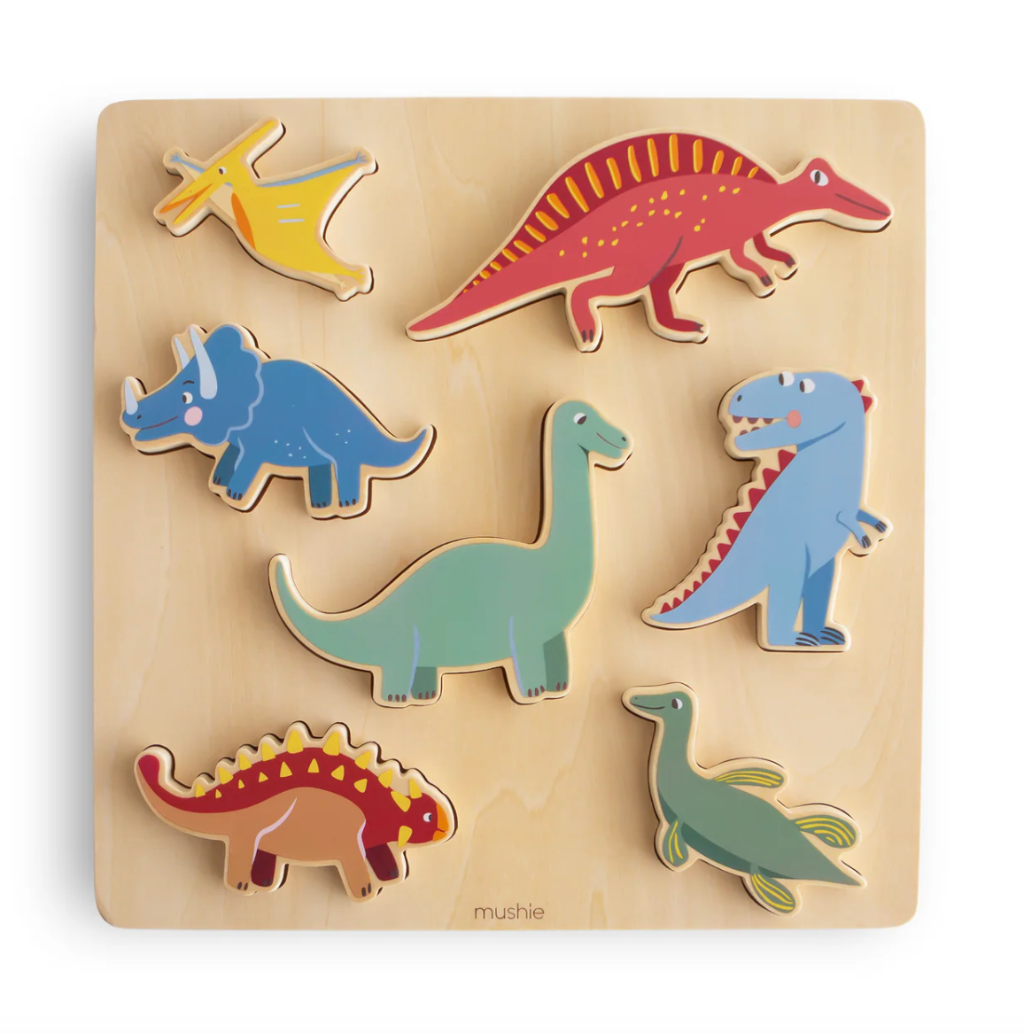 Image of Dinosaur Wooden Puzzle.