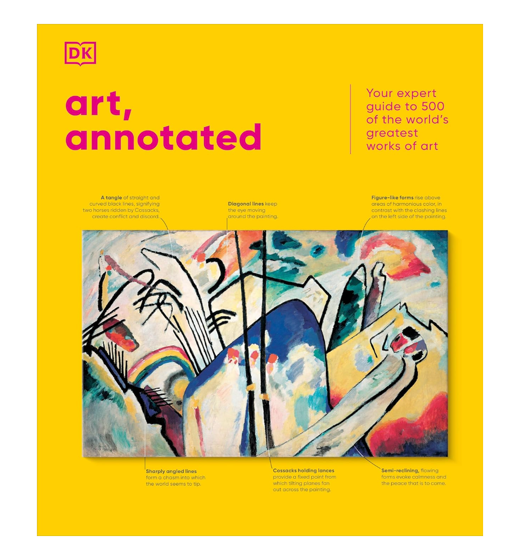 Book front cover of Art, Annotated: The World's 500 Greatest Paintings Explained.