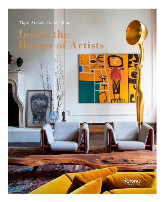 Book front cover of Inside the Homes of Artists: For Art's Sake.