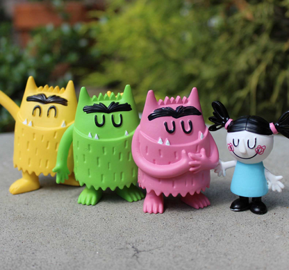 The Color Monster Set of 4 Figurines w/ Nuna