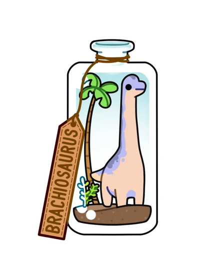 Dinosaurs in a Jar Stickers