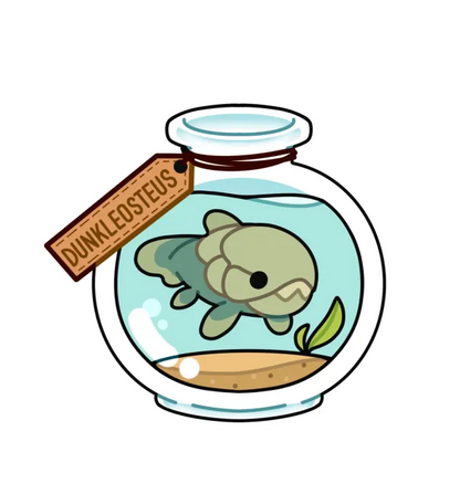 Dinosaurs in a Jar Stickers