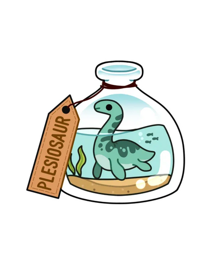 Dinosaurs in a Jar Stickers