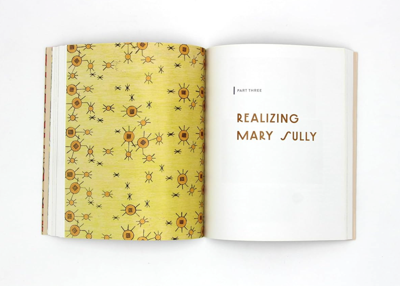 A look inside of the book 'Becoming Mary Sully' 