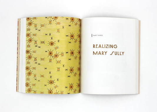 A look inside of the book 'Becoming Mary Sully' 