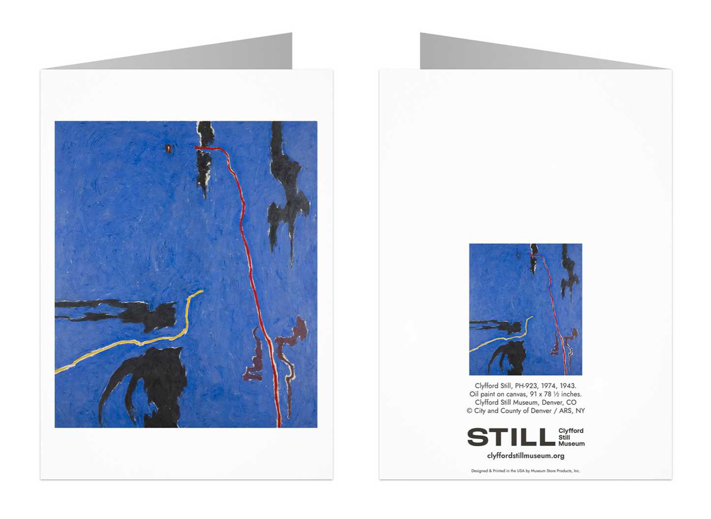 Notecards from “Tell Clyfford I Said ‘Hi’” Exhibition