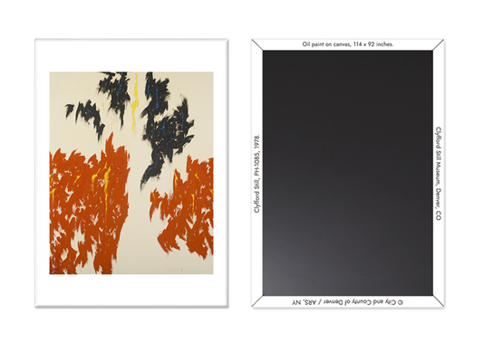 Hi Clyfford Exhibition Magnets