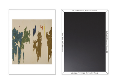 Hi Clyfford Exhibition Magnets