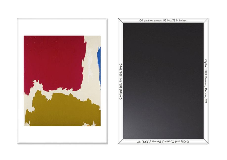 Hi Clyfford Exhibition Magnets