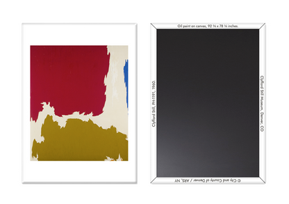 Hi Clyfford Exhibition Magnets