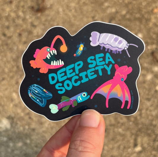 'Deep Sea Society' sticker
