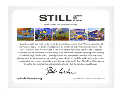 Still Construction Notecard Set