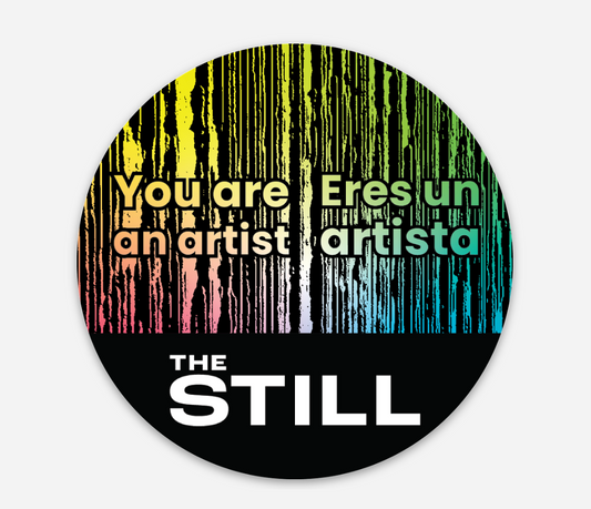 You Are An Artist Round Sticker