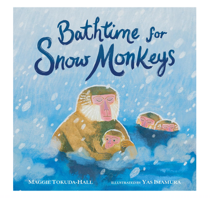 Bathtime for Snow Monkeys