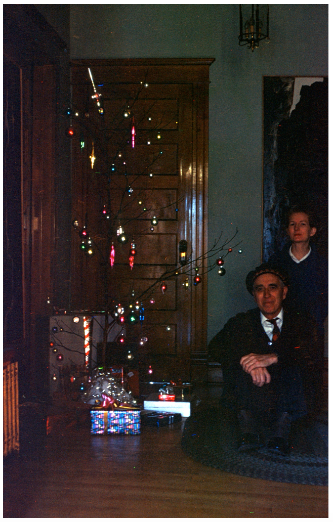 Christmas at the Still family's New Windsor Home, by Sandra Still Campbell, circa 1967. CPSA.F001.S003.SB014.F094.001. Courtesy of the Clyfford Still Archives © Sandra Still