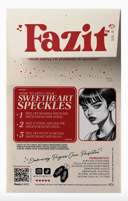 Sweetheart Speckles - Limited Edition