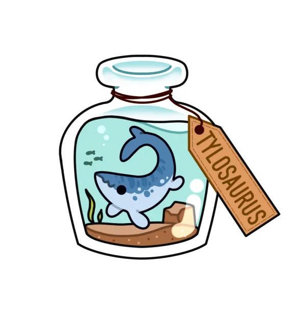 Dinosaurs in a Jar Stickers