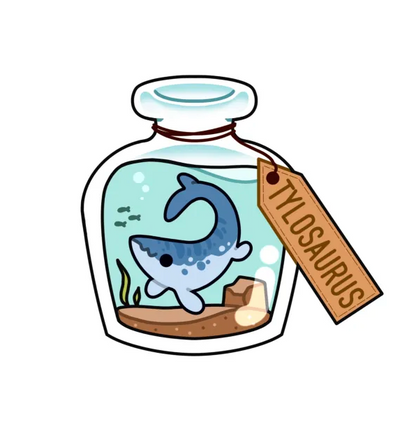 Dinosaurs in a Jar Stickers
