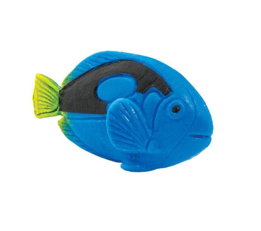 Small blue fish toy 
