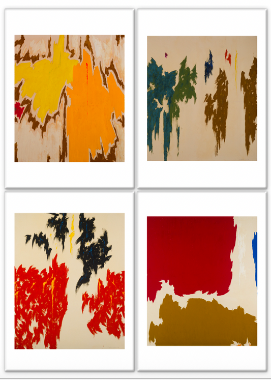 Hi Clyfford Exhibition Magnets