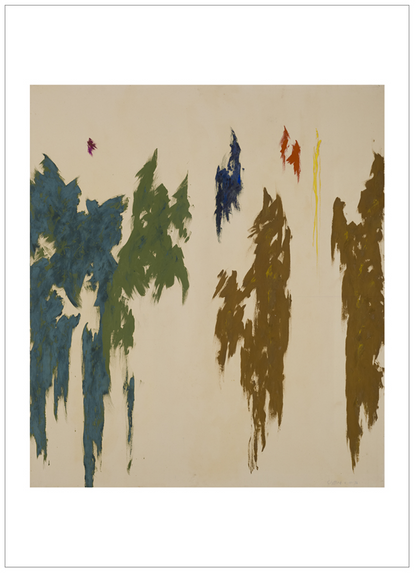 Clyfford Still Postcard
