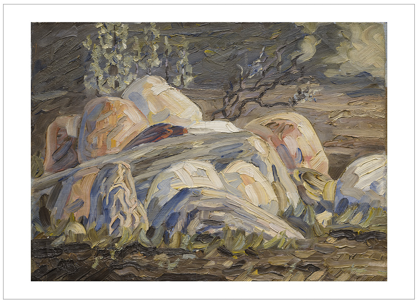 Clyfford Still Postcard