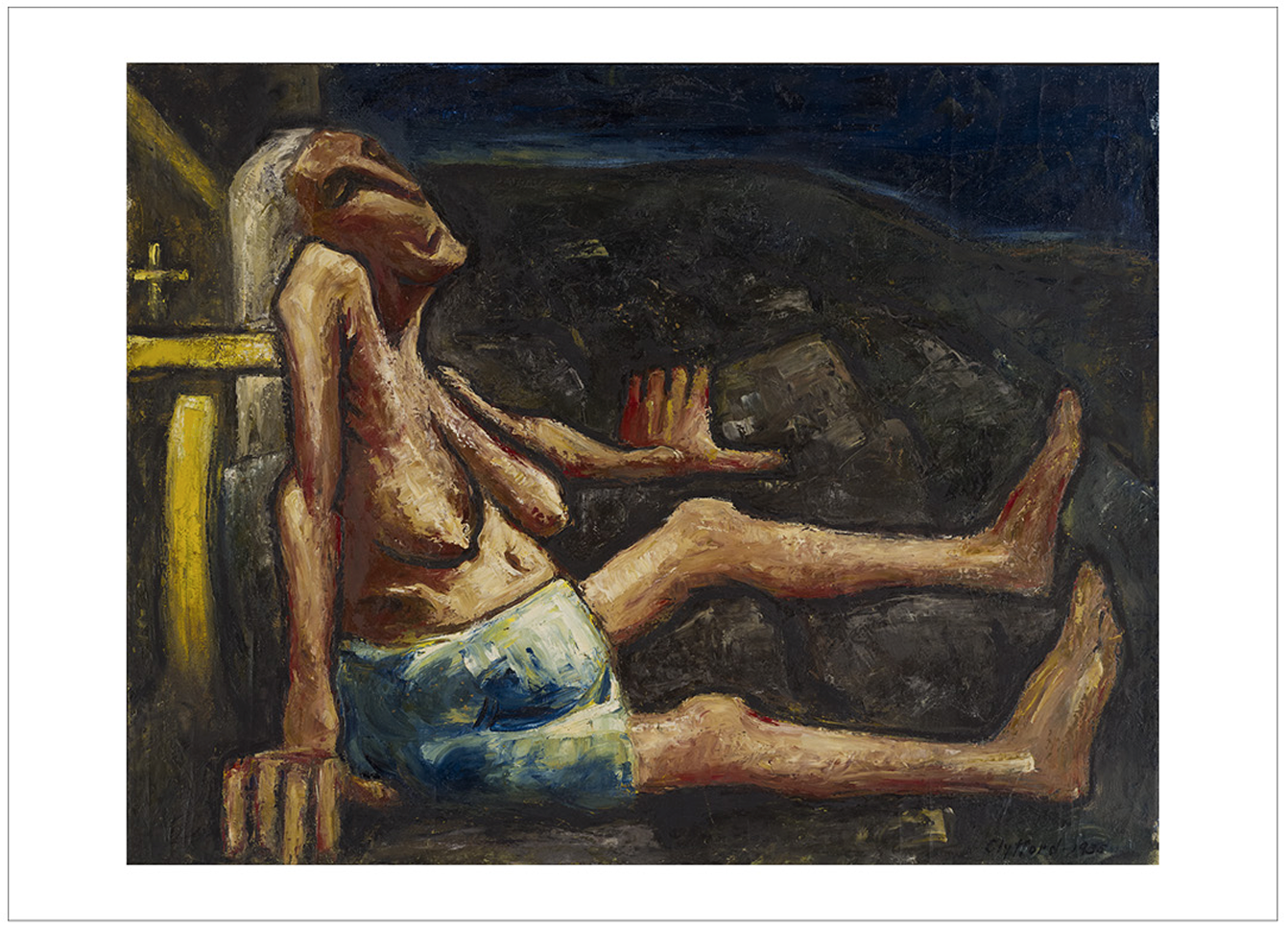 Clyfford Still Postcard