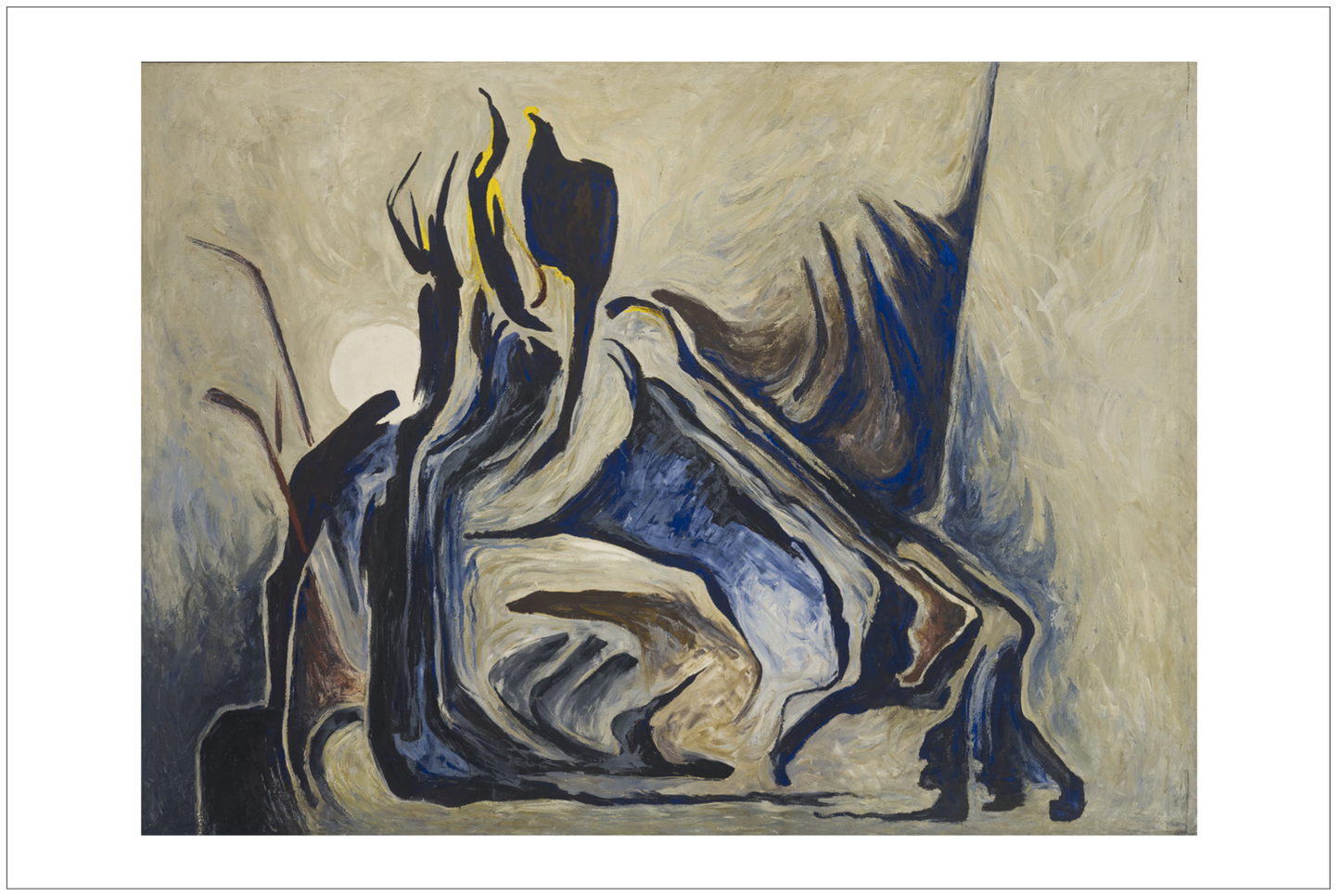 Clyfford Still Postcard