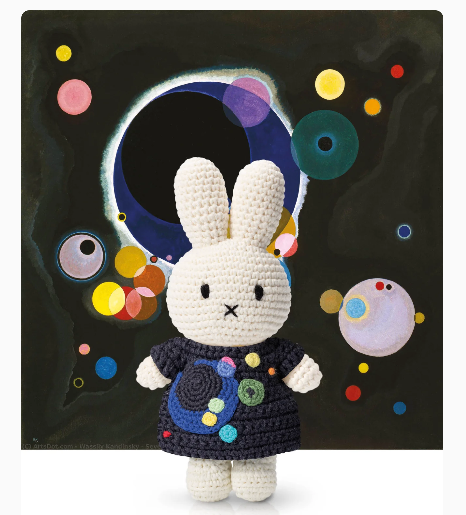 Miffy and Friends Dressed in Art