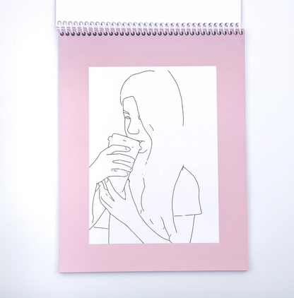 Wonderbook and Colored Pencils Set