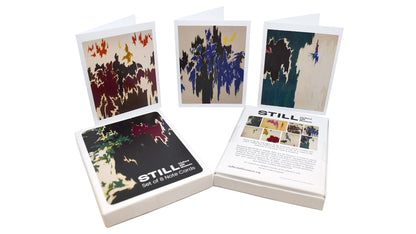Clyfford Still notecard set of 8 notecards