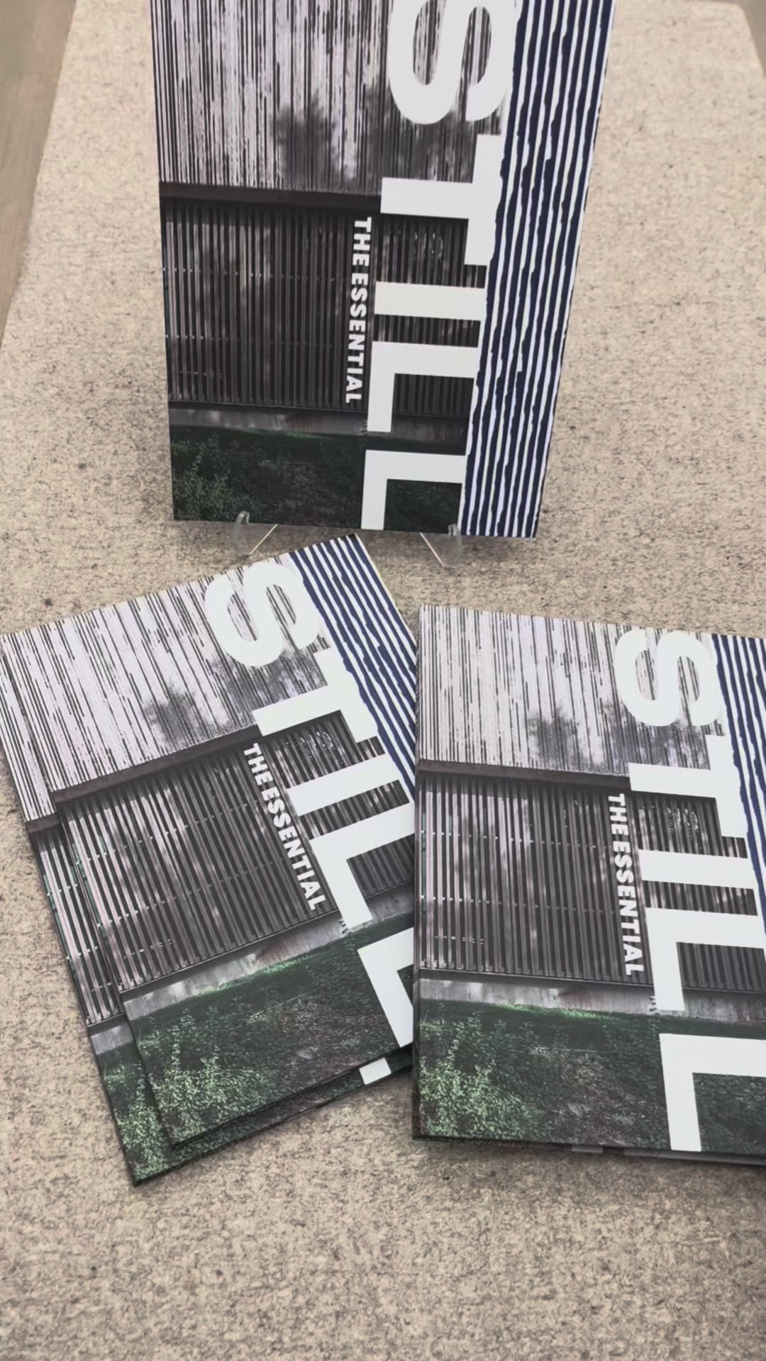 A move showing the Still The Essential Book.