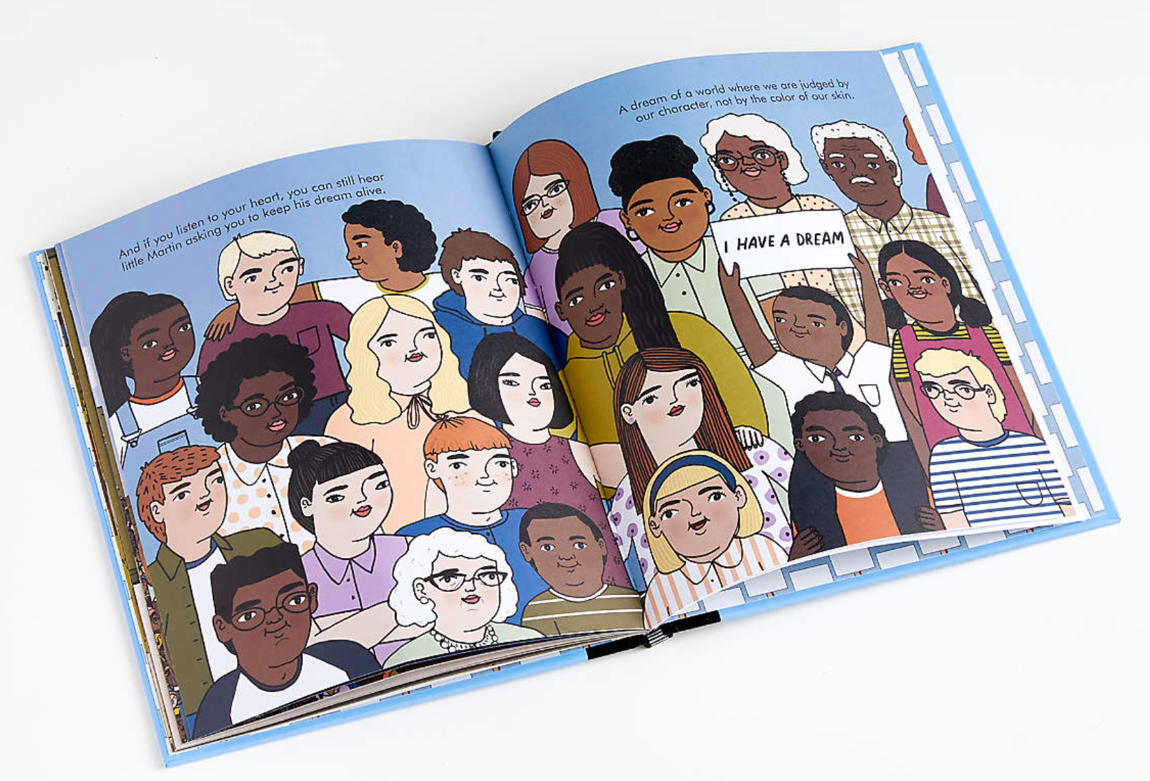 Inside page from ‘Little People, Big Dreams: Martin Luther King Jr.’