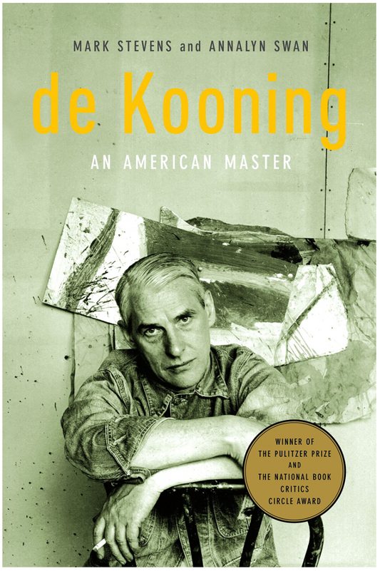 Paperback cover of ‘de Kooning: An American Master’