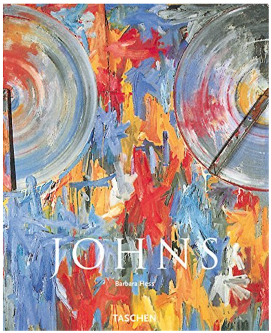 Paperback cover of ‘Jasper Johns: The Business of the Eye (Taschen Basic Art Series) by Barbara Hess (2007-05-10)’