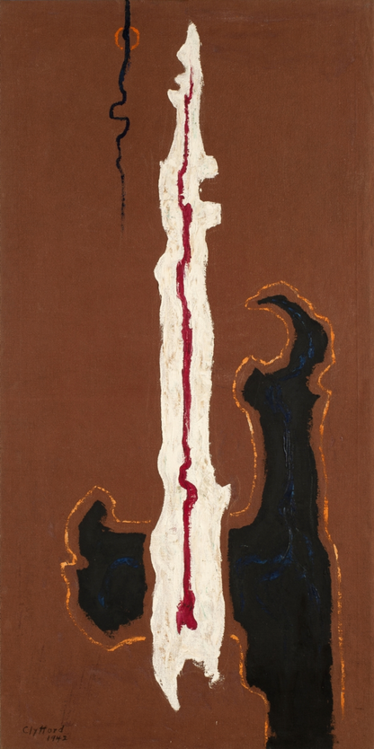 Clyfford Still Postcard PH-210, 1942